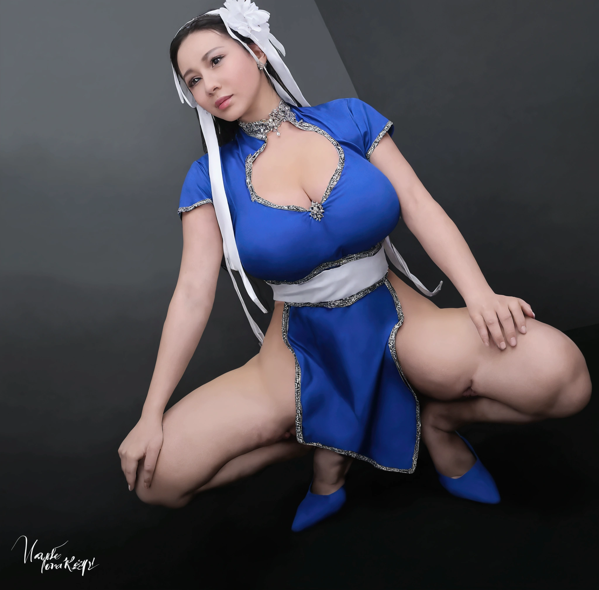 ((nsfw)), ((chun li getting  by ryu)) , (very sharp photo:1.1), (8k, RAW photo, best quality:1.3), (realistic, photo-realistic, feminine, modest clothes:1.1), Craggy mountain range, rocky terrain, dramatic peaks, cold, challenging, inspiring,  (beautiful typical modern woman legs open, outdoors:1.5), analog style (look at viewer:1.2) (skin texture) (film grain:1.3), (warm hue, warm tone:1.2), close up, cinematic light, sidelighting, ultra high res, best shadow, RAW, upper body, large breasts, Microgeometry, skin elasticity, light scattering through hair, ambient occlusion, multi-layer skin shading, advanced color grading, perfect pussy, beautiful pussy