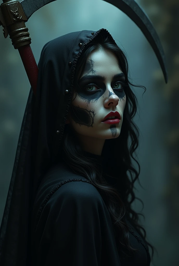 Masterpiece, highest quality, 8K HD, 1 vampire girl, Scary atmosphere, Gothic, open mouth, vampire teeth, Red eyes
，(masterpiece award winning , best quality:1. 2) , Christian Zombie Vampire, detailed face , grey eyes, cinematic , gloomy illumination, horror aesthetic, highly detailed environment, 16k, UHD, HDR, (Masterpiece:1. 5), (best quality:1. 5)