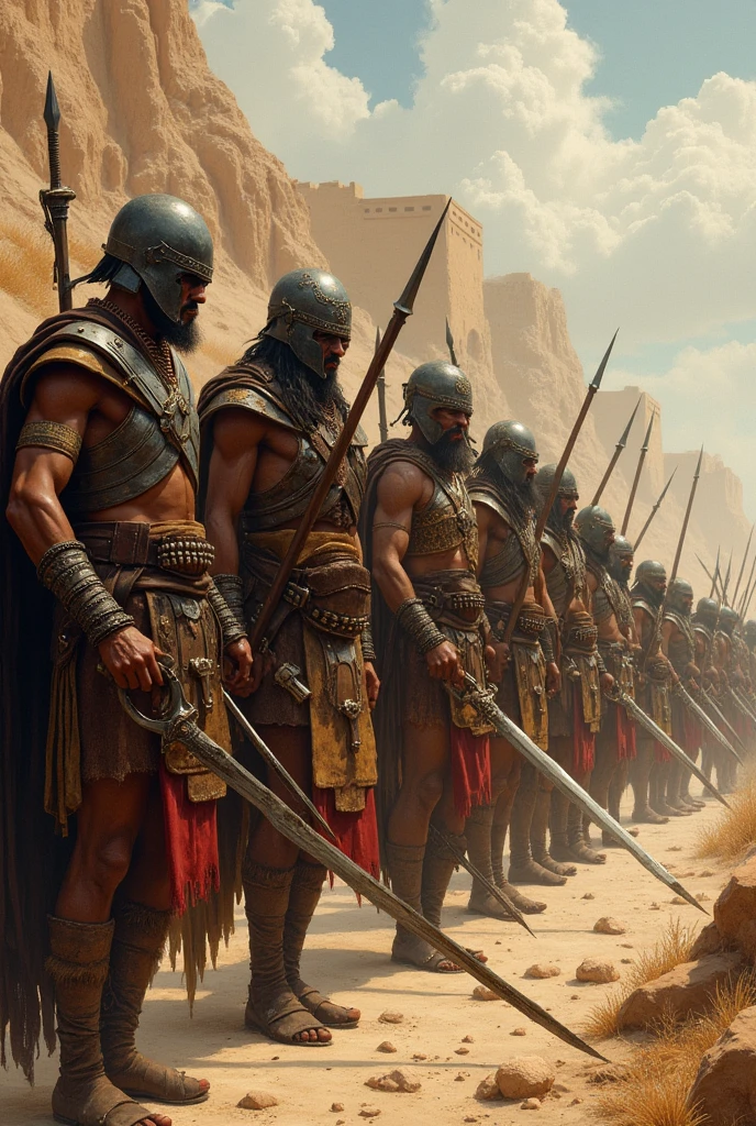 (masterpiece:1.2), (best quality,:1.2), 8k, HDR, ultra detailed, ((photorealistic)), perfect anatomy, professional light, cinematic lighting, fashion photography, ambient lighting,<lora:detail_slider_v4:2>, OverallDetail, (DarkFantasy:0.2), a male stygian king guard, wearing intricate armor, bracers, belt, headdress, jewelry, cape, StygAr, <lora:StygianArmor-10:0.7>, standing a small village in Stygia, <lora:Stygia-10:0.8>, epiCPhoto