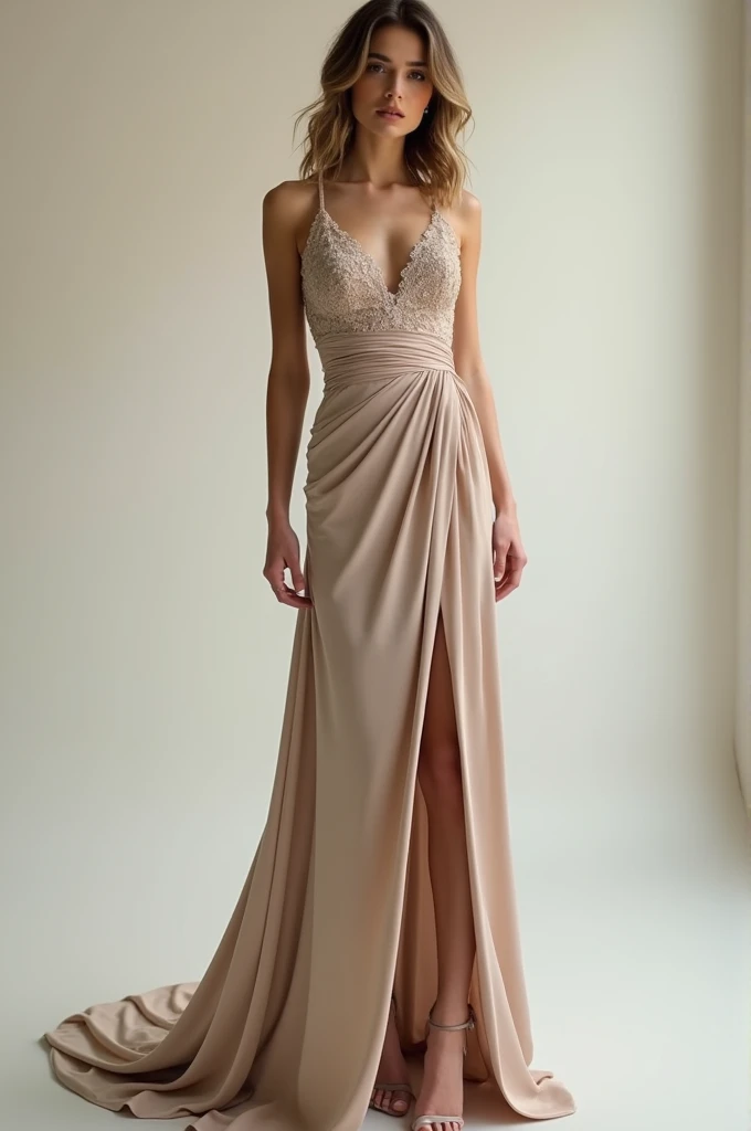 Beautiful Romantic style, beautiful sexy woman, full-length, beautiful accessories,