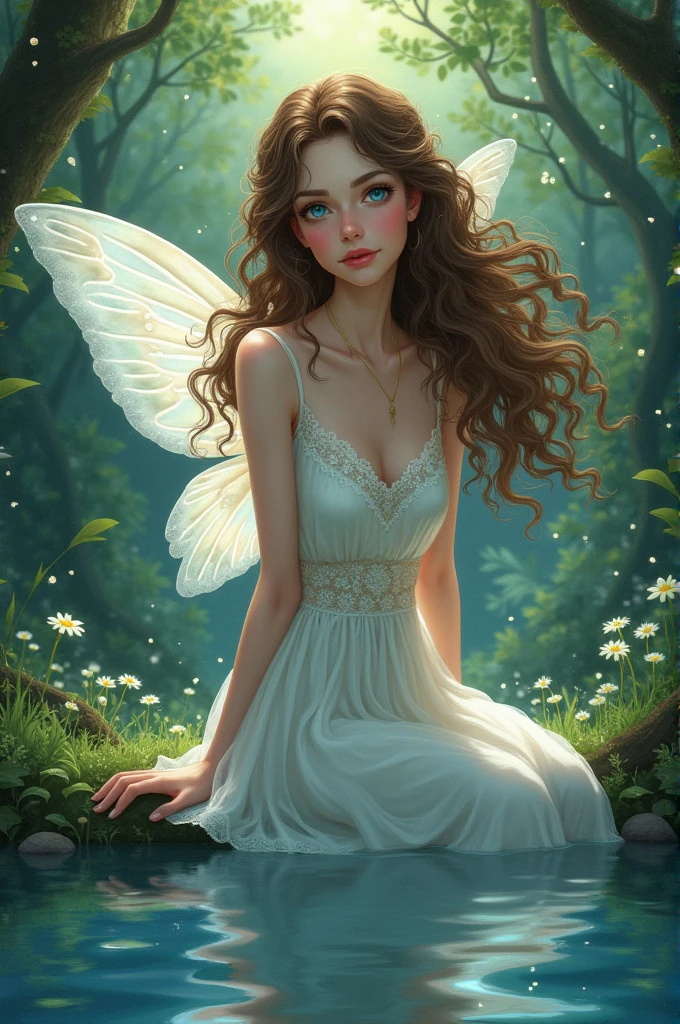 Illustrations about a fairy girl 