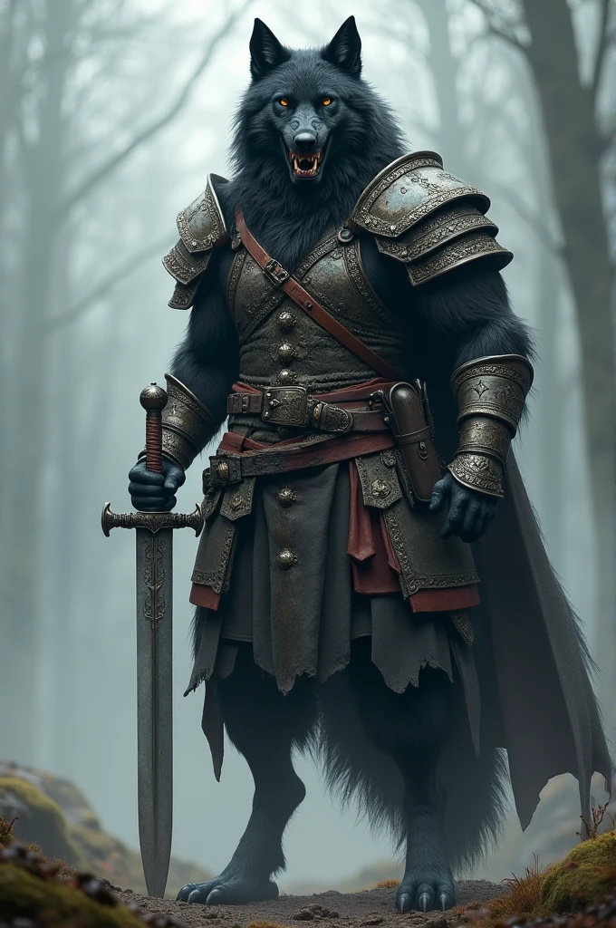 Idade:35
race:Goblins
appearance:Dressed in green,The whole body was covered by a black robe,It bears a small iron elephant's head on its head,Two sharp tusks on either side of the mouth extend straight outward at 45°,And the two ivory-like tusks on the top of the head extend 30° back,A pair of dark pupils at the mouth looked straight out,Although the body is small, it is very strong,There is an armor on the chest,The armor is covered with spikes,On the left shoulder is a shoulder pad,But it looks like a wolf's head,There is nothing on the right shoulder,Just draped in a black robe,There is a belt wrapped around the waist,Three bags were strapped to the belt,Each is equipped with a dark device,Recovery supplies, potions, food, as well as maps and some small tools,The left and right arms are wrapped around black ribbons,There is a small shield on the forearm of the left hand,On the whole with spikes,There is also a short blade of 20cm inside the shield,The forearm of the right hand is as above, but the short blade is backward,A belt is tied to the palm of the left hand,The back of the hand can be blocked by a shield,Nails are extremely hard and sharp,The right hand is the same,There are knee pads on the left and right legs,There is a short blade 5 cm long that goes upwards,Other places are wrapped in black belts,Iron combat boots on his legs,It doesn't affect any of your actions,There is a short sword of 10cm in the heel,It contains highly toxic,It can be driven by the mechanism on the shoe,The right leg is the front end,On his back is a bow and arrow,and iron quiver,And a long sword,And there is also a pair of scabbards on the back and waist,There is a short blade in it as the main weapon,There is also a long shaw around the waist,There are anesthesia needles inside。