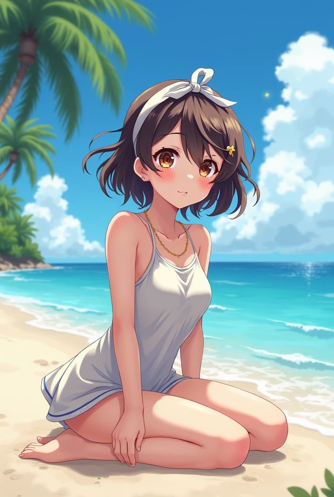 Highest quality、High resolution、Detailed Background、(Beautiful face in every detail:1.4)、Anatomically correct、Hide your fingers、(Detailed facial expressions)、age beauty、(Highly detailed face:1.4)、cute hair color、Brown Hair、Black Hair、Braided bob cut、Braided Ponytail、Braided twin tails、well-groomed eyebrows、A big smile、Uplifting、Cute gestures、A fun atmosphere、
Summer sun、Shining Sea、Small footprint、Walking on the beach、
Enjoy splashing around on the shore、Take off your sandals and jump into the sea、Running around holding hands with friends、
The sea breeze makes my heart feel light、Smiling and innocent play、Endless blue sky and sea、Everlasting summer memories、
(Two girls playing innocently on the beach:1.5)、
Vivid color frill bikini、Cute frilled bikini、We recommend vivid colors such as bright pink and blue.、
Striped one-piece swimsuit、Sporty and casual atmosphere、Short length or A-line style、
Ribbon design tankini、Tankini with ribbon on the tank top、It is both cute and sporty.、Pair your bottoms with shorts、
Bikini with flower print、Floral and tropical bikinis、A glamorous and feminine impression、Even though the design is simple, the pattern creates a cute look.、cute