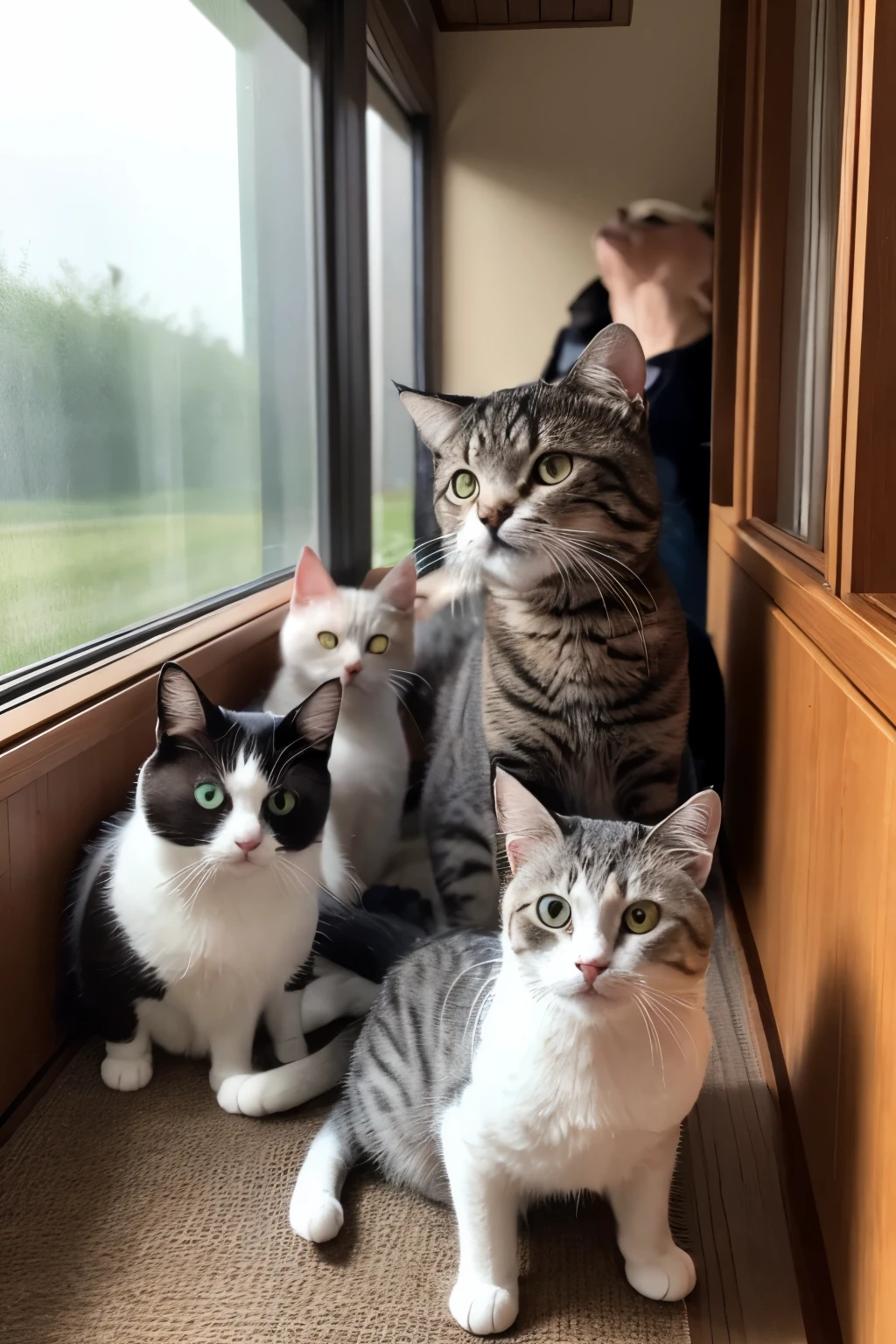 masutepiece、Best Quality、ultra-detailliert、high-level image quality、Real animals、Cats