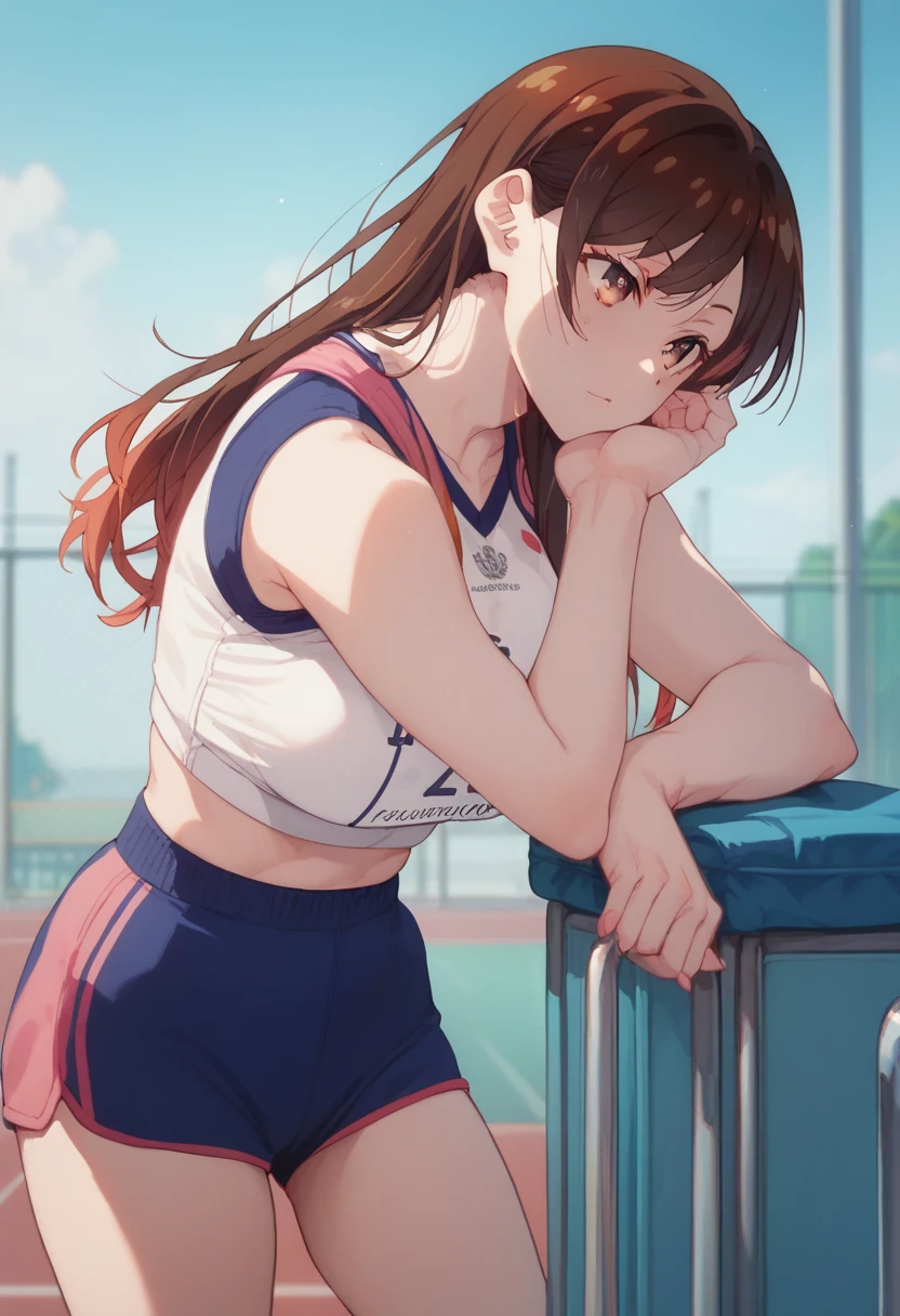 Chizuru mizuhara, sportswear, educational background, simple eye design