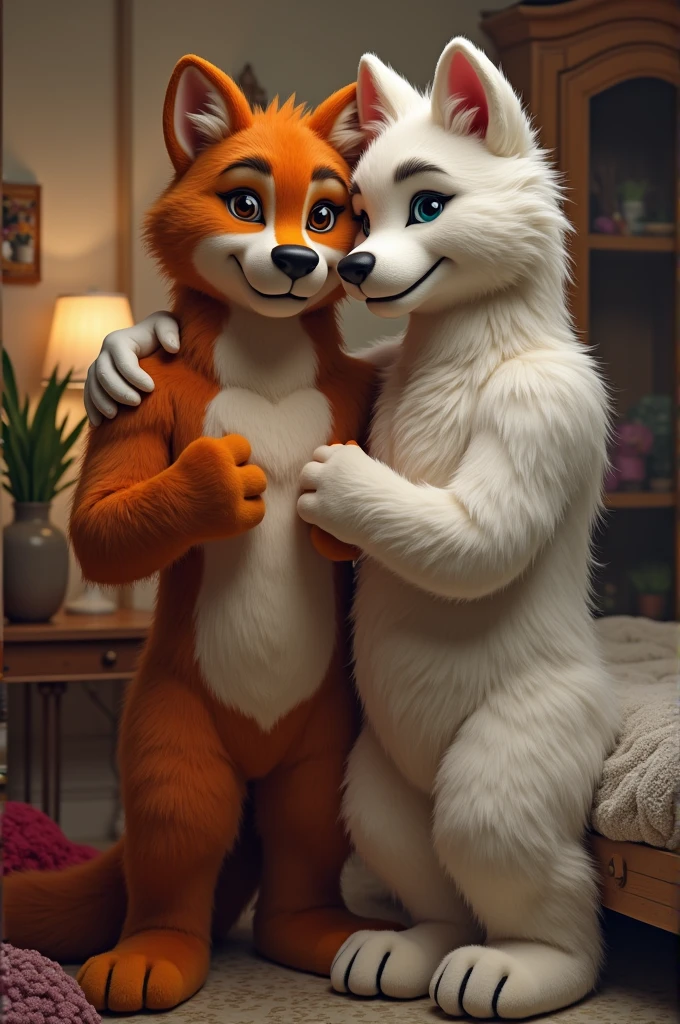 Catboy, fur body white & blue, cyan face mouth, two stripes in arms, white hand & legs, fur fox tail, fur head, blown eyes, blue paw tatto, pink snout, dominate, from aboveTails, fur body white & yellow, white face mouth, two tail, fur fox tail, fur head, blue eyes, from submissionThere are one Catboy & Tails who are sitting next to each other, furry wearing tails, tails swinging tails ultra cute and make a heart shape, City Aerial Palace Resort, NSFW Version, furry fury, furry anime, furry furry paws, furry art very pretty, Sora as a cat, fluffy orange fur, from Catboy, saints row fursuit Catboy Prower & MilesTails Prower, Furry art!!!, some orange and blue master piece, best quality, official art, trending on artstation ilustration of a large (fox) male fox, testicles, fox penis, erection, veins, veiny fox penis, large pectoral, fluffy, solo, fur legs, nude, nipples, bedroom, realistic, anal sex, fucking ass, cum hot, couples twinks together, fucking tasty, moaning louder, smile, blushing, shy tail wagging, cheek pink, looking at view, side by side