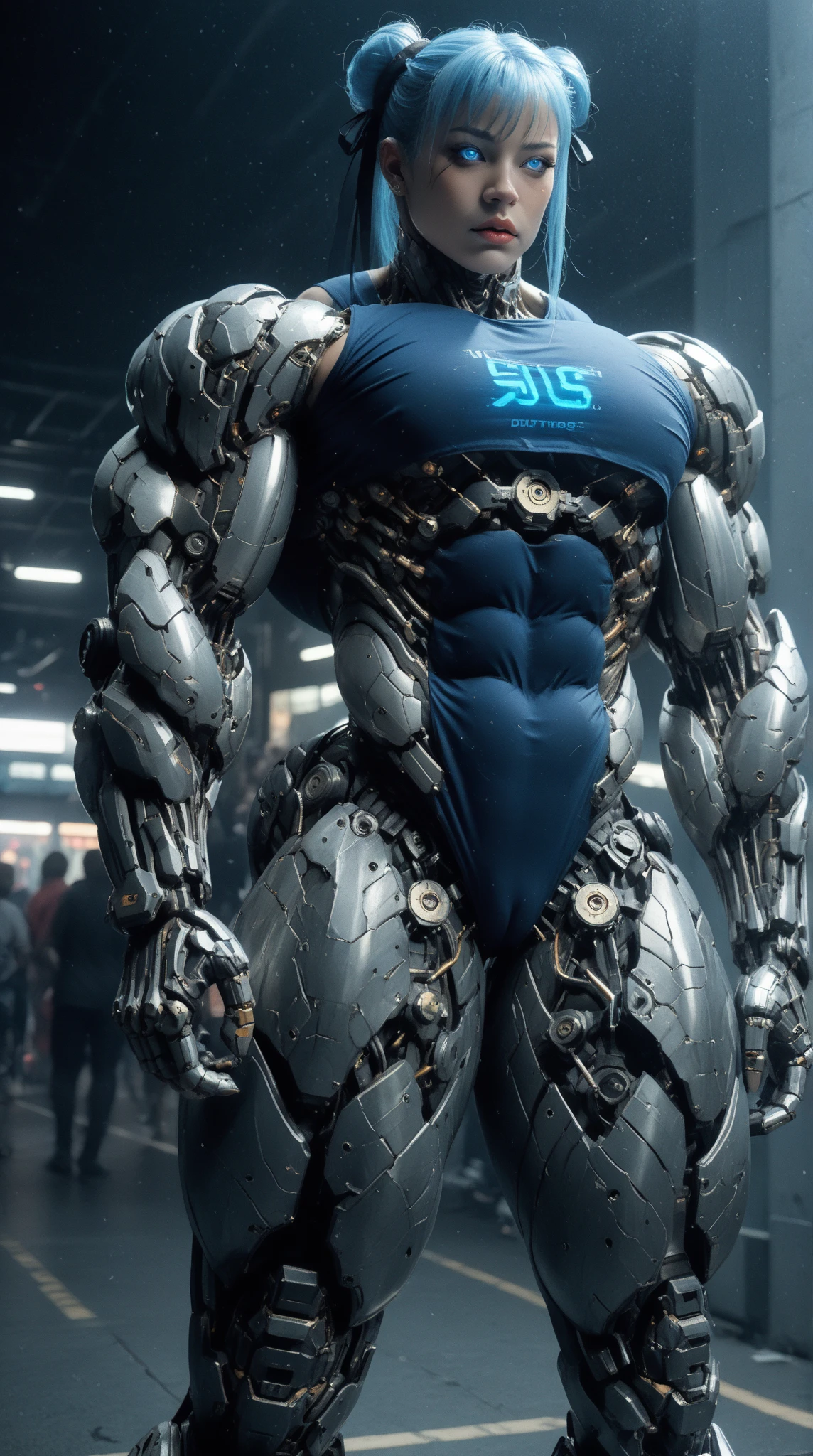 full body portrait, strong burly hairy mature older man(space captain), wearing futuristic captain's uniform insignia (neon and black) (open and revealing) (latex) , gray hair, reflective sunglasses (neon yellow rims), broad shoulders, round belly, thick feet, bulging micro thong, barefoot, scifi spaceship captain uniform, neon lights, best quality elegant masterpiece, face looks like Tom Selleck (Magnum PI) , military buzzcut, dark mustache, gray stubble, latex, wearing a latex thong, big bulging crotch, futuristic gear equipment, wearing see through plastic chest armor (neon yellow and electric blue), wearing neon yellow see through chest armor, wearing electric blue latex chaps(see-through) , wearing cool neon sneakers,in spaceship cockpit, lying in spaceship sleeping quarters(bed) (view from above), smiling with teeth showing, nicebulge, waiting in bed, glowing armor, legs up(!) and spread(!) , big muscle ass, wet and dripping ass, visible asshole(!) , wet asshole, hairy pecs, thick long legs, silver hair