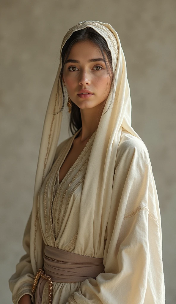 Arab woman, posing