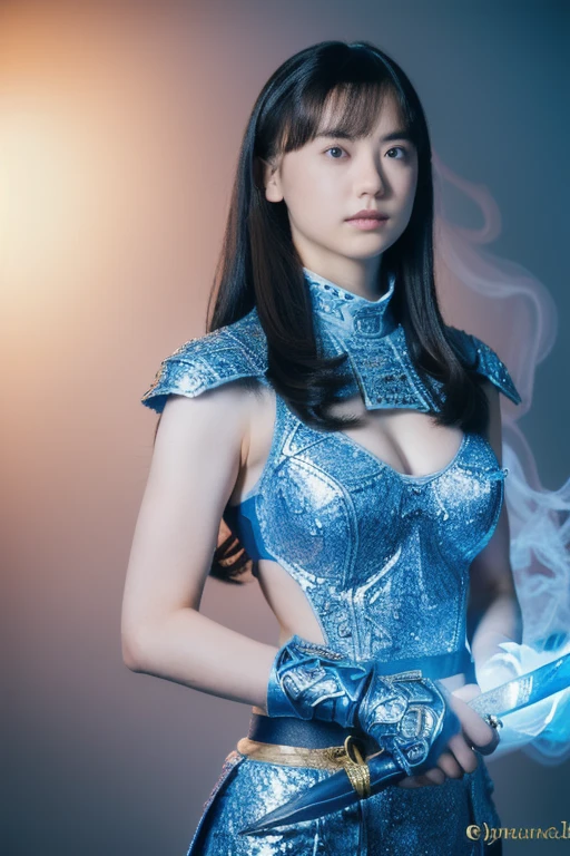arafed woman in a futuristic suit standing in a room with many metal objects, still frame from prometheus, by Huang Ding, white russian clothes, rendering of beauty pageant, mesh headdress, machine elves, luxury advertisement, shoulders can be seen, cyber patterns, still frame from a movie --ar 16:9