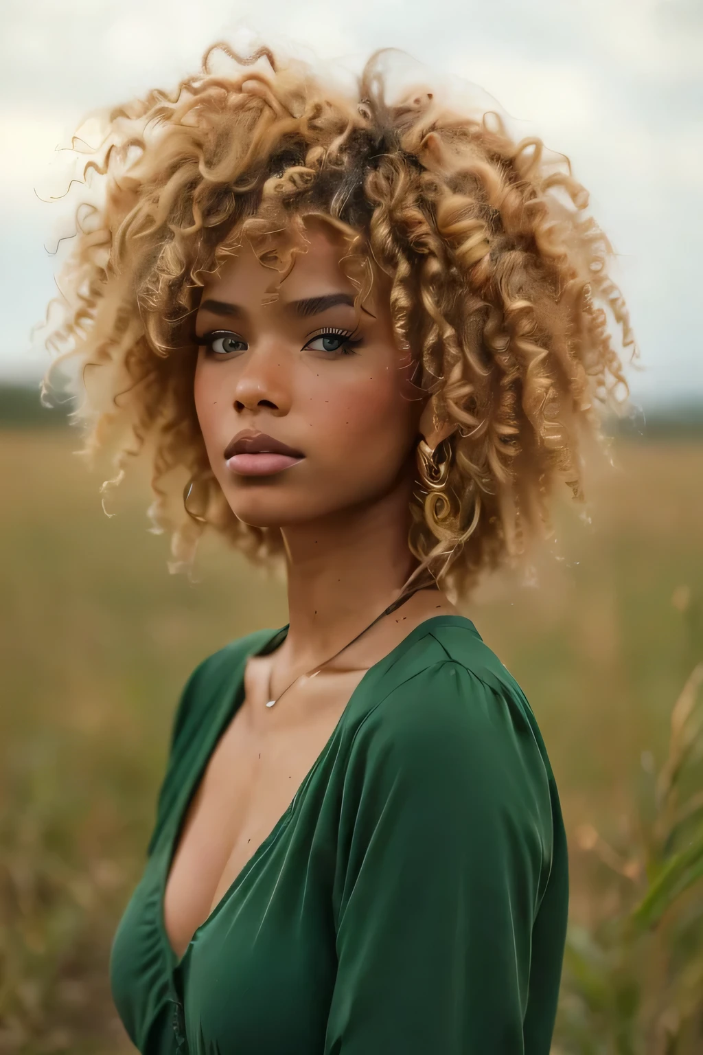  Does a woman with an athletic body exist,  curly hair and green dress , short golden curls, Curly blonde e hair | d & d, The top view curly afro  , short blonde afro, Curly blonde , curly bangs,  copper colored curly hair , short Curly blonde e haired girl, com afro, very very Curly blonde  hair,   stunning supermodel face  ,   taken in early 2020  