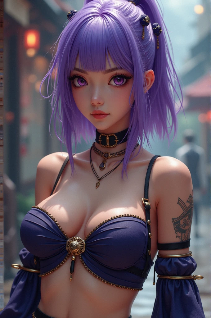 highly detailed, 8k, masterpiece, 1girl, Blue pink_hair, nude, smile, (perfect_face), bound, close-up, bdsm, on_back, ornate, intricate, dramatic lighting, 4k, detailed_background, caustics, full_body,