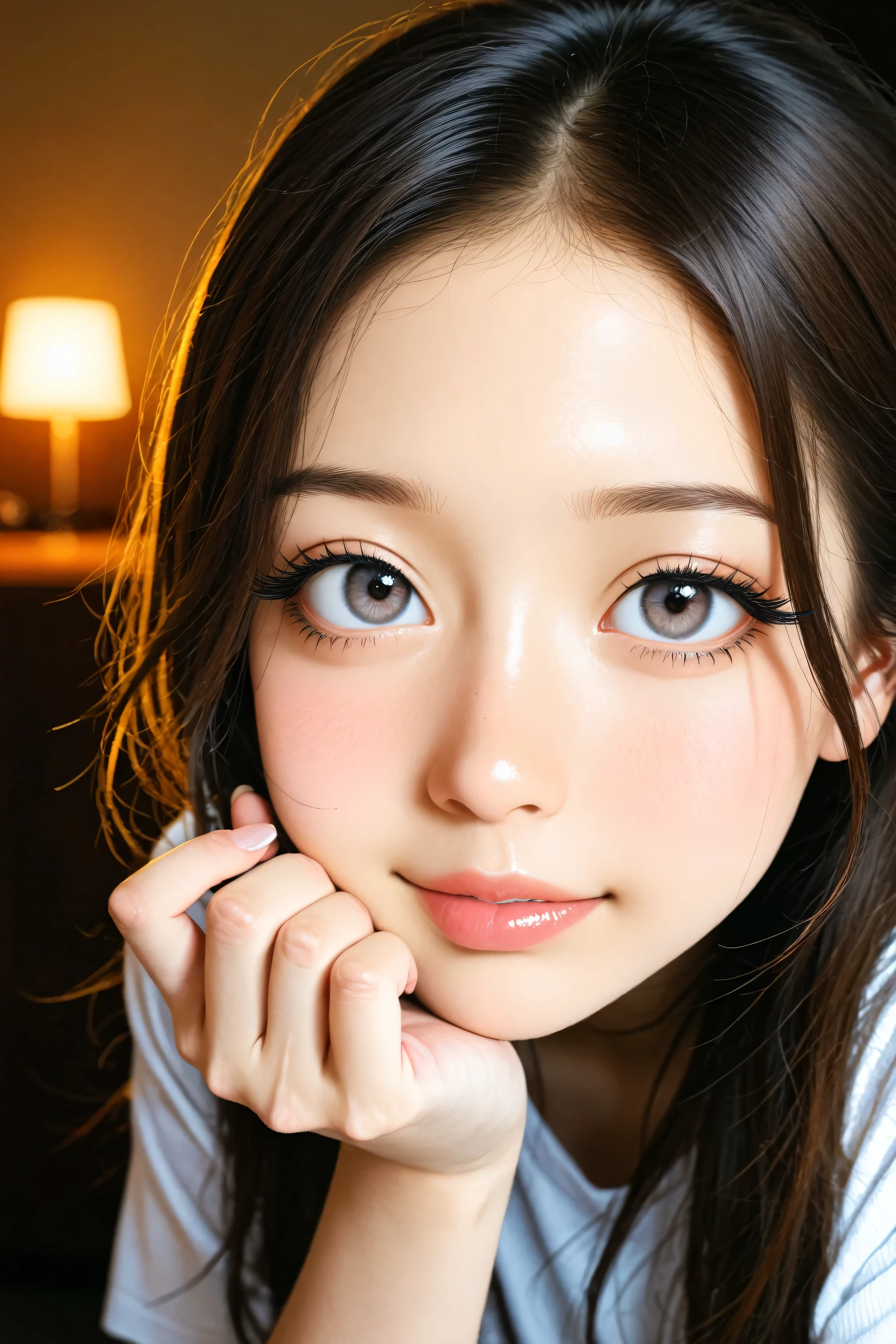 japanese girl, very beautiful face, young, kawaii, realistic photo, high quality, perfect anatomy, cool beauty, long eyelashes, 8K, best quality, masterpiece、high resolution、very cute and beautiful, ultra-detailed face, detailed eyes, Cinema Lighting, natural, 