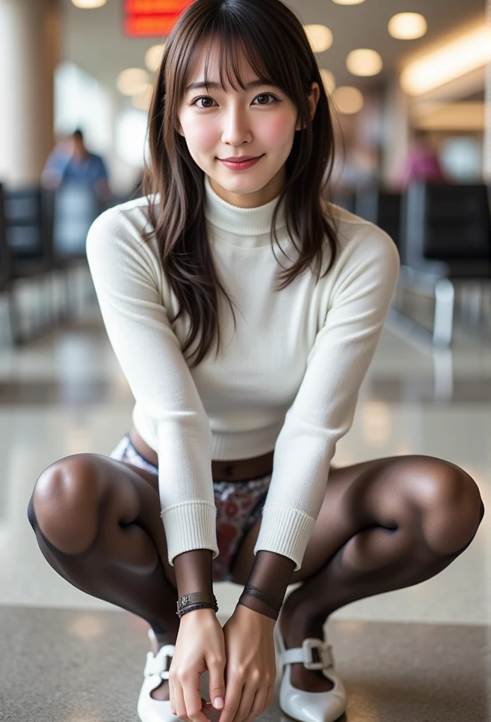 super real , photorealistic , she looks very happy - SeaArt AI