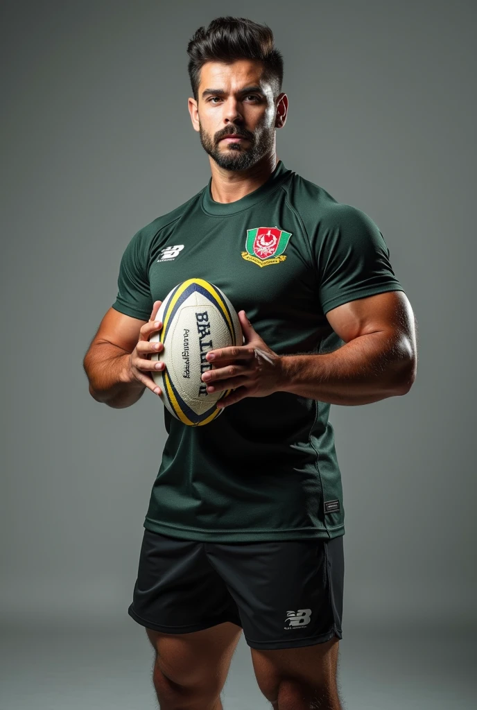 1 man rugby player ,Full body, naughty smile, rugby player wearing Calvin Klein briefs, rugby tight esportive uniform, Black wavy hair fade , green large alluring large eyes, engorged thick penis cumming inside a green slime , (High shadow detail), showing his Calvin Klein underwear, muscular chest, standes, staring at camera,long legs, large lips, mediun lopsided bulge, large mouth, Wide shoulders, nice hands thumbs-up, light particles.