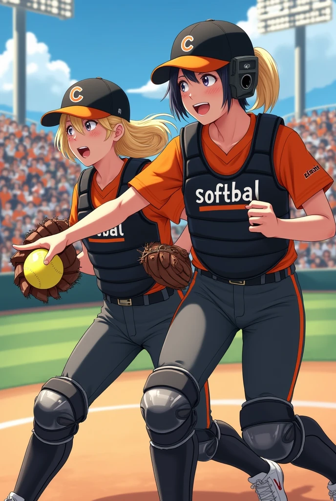 masterpiece, best quality, exquisite visuals, high-definition, high-definition, young female, beautiful fingers, beautiful long legs, beautiful body, beautiful character design,
baseball jersey, (baseball  hat:1.2), (sports socks:1.2), (sunset:1.2), 
outdoors, full body, baseball field, pitcher's mound, from below,
long hair, white hair, green eyes, (parted bangs:1.2), twintails, pointy ears, earrings, thick eyebrows,
<lora:frieren_v1:0.7>, aafrie,
long hair, purple hair, sidelocks, purple eyes, blunt bangs,
<lora:fern_(sousou_no_frieren)_v1:0.7>, aafern, 
<lora:detail_slider_v4:1>,
<lora:more_details:0.2>,
<lora:add_detail:0.2>,
<lora:GoodHands-vanilla:1>,
<lora:Throwing Baseball:0.7>, Throwing Baseball,