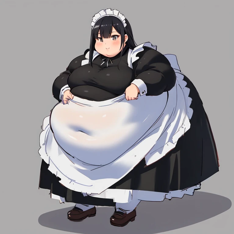 wariza,hand between legs,obese ,(masterpiece,Highest Quality),shortsleeves,Blue-green Gothic Lolita,Sleepy face,A dark-haired,Medium bob,utility knife,Small scissors,paper craft