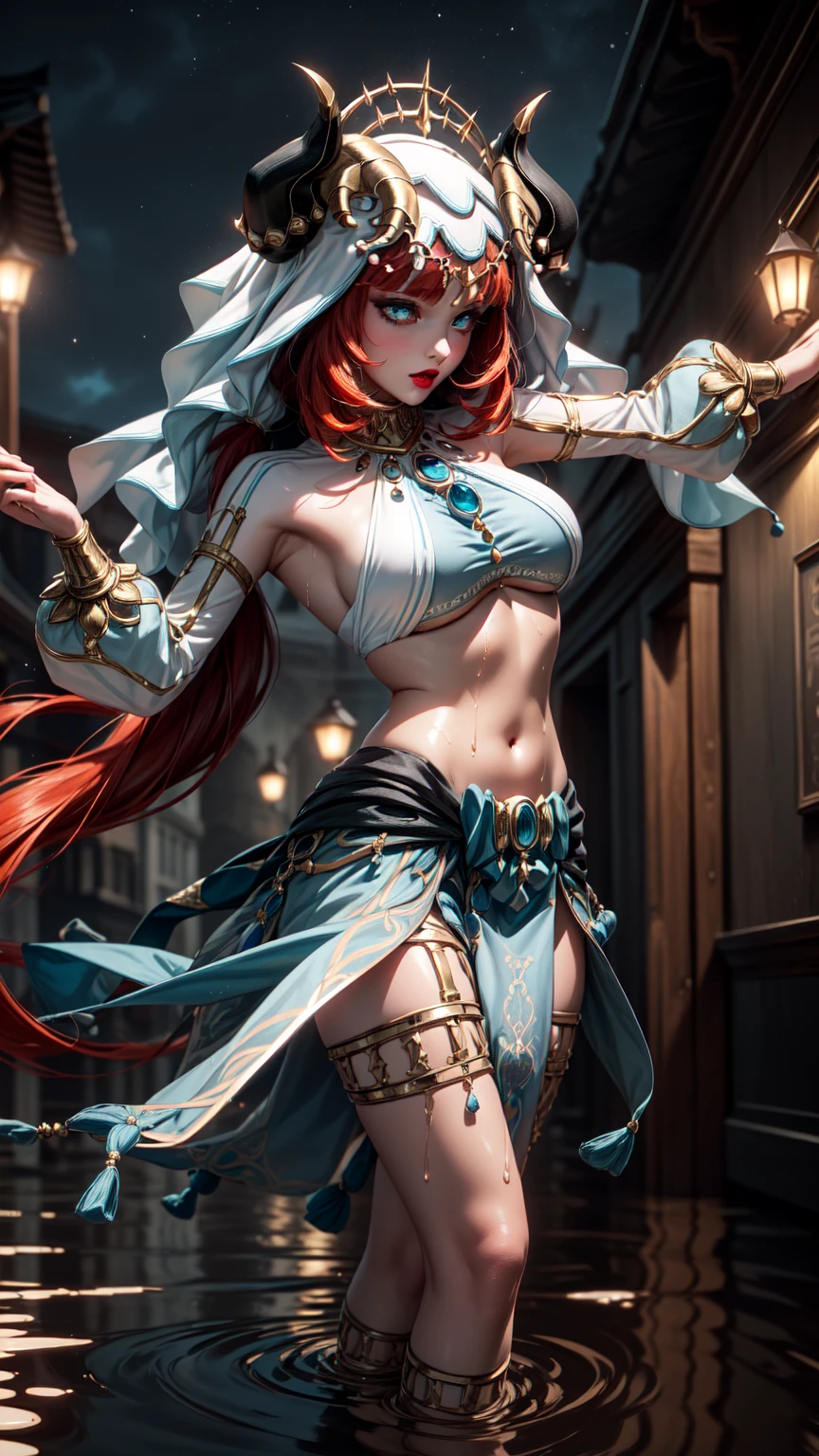 8k, ultra detalhado, master part, melhor qualidade, (extremamente detalhado), Arafed, arte dnd, scenic view, corpo inteiro, Aasimar sorceress casting a flaming spell, Aasimar, female, (Obra-prima 1.3, Detalhes intensos), female, feiticeira, Casting Flaming Spell (Obra-prima 1.3, Detalhes intensos) grandes asas angelicais, Open Blue Angelic Wings (Obra-prima 1.3, Detalhes intensos), magical fantasy background (Obra-prima 1.5, Detalhes intensos), lua, Estrelas, nuvem, vestindo manto branco, Capa roxa, flowing robe (Obra-prima 1.3, Detalhes intensos), Botas de salto alto (Obra-prima 1.3, Detalhes intensos), armado com pessoal, red hair, olhos verdes, olhos intensos, Feminino, Face Ultra Detalhada, (Obra-prima 1.5, melhor qualidade), anatomicamente correto (Obra-prima 1.3, Detalhes intensos), face determinada, Luz Divina, Cinematic lighting, luz suave, silhueta, fotorrealismo, scenic view (Obra-prima 1.3, Detalhes intensos) , Wide-Angle, Ultra-Grande Angular, 8k, Altas, melhor qualidade, Detalhes altos @Vlademir Bernardes