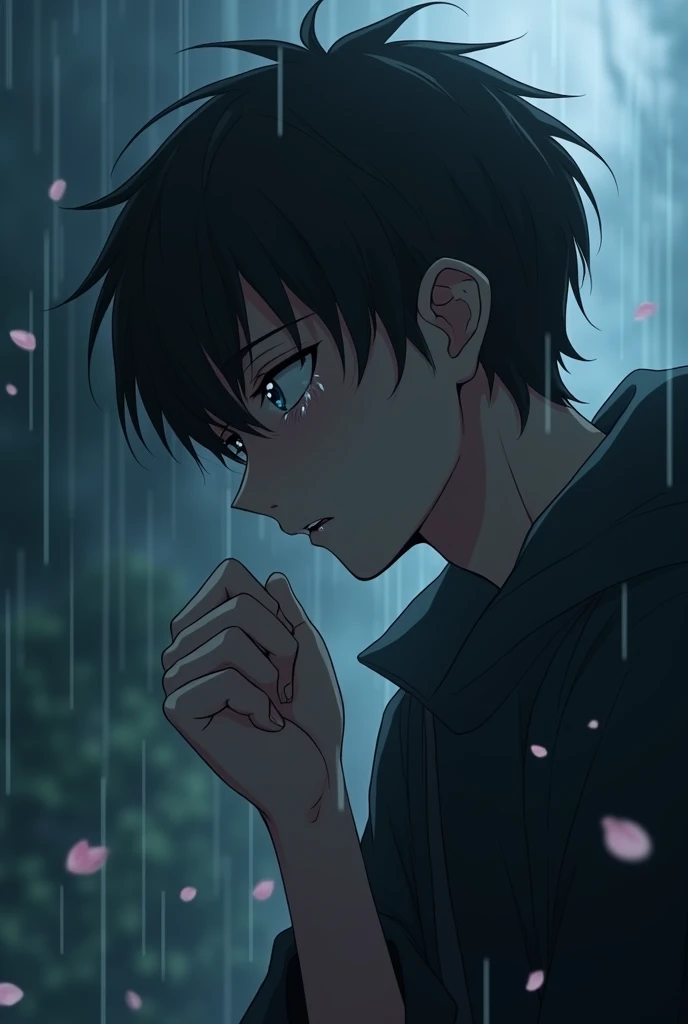 in the cold rain,手捧Wilted roses的男人,Gloomy eyes, and strong,Wilted roses,Wilted flowers,His figure looked particularly desperate。The rain beat down on him mercilessly,但它不KON'Wash away the pain and despair in his heart。His eyes are empty and numb,Seems to have lost hope in life。His lips were tightly closed,It seems that I no longer have the strength to shout out the pain in my heart。His hands hang limply at his sides,There is no warmth in the palm。Soaked,Pressed against his body,Highlighting his thin figure。his shoulders trembled,As if trying his best to suppress the despair in his heart。His eyes were dull,without any focus,It seems that I have lost all expectations for this world。The sound of rain is harsh,As if laughing at his helplessness and despair。He closed his eyes,Trying to block everything in this world,But the despair inside is even stronger。He felt like he was about to be swallowed up by the rain,KON'can't find a way out。Everything around becomes blurry and indifferent,He felt like he was slowly disappearing into the cold rain。His heart was torn to pieces by despair,KON'no longer pieced together。He felt like he was heading towards endless darkness,KON no longer find light and hope。
