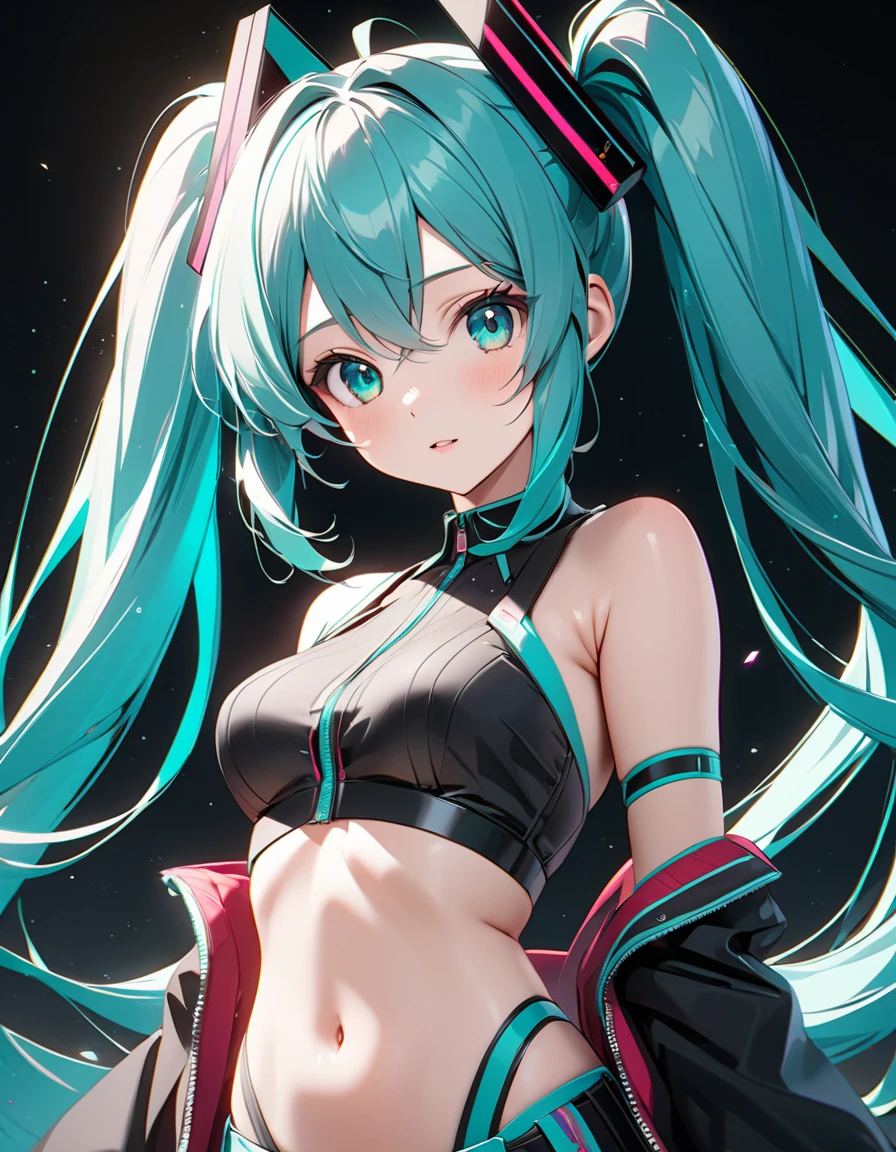 Big breasts Hatsune Miku,Uncensored