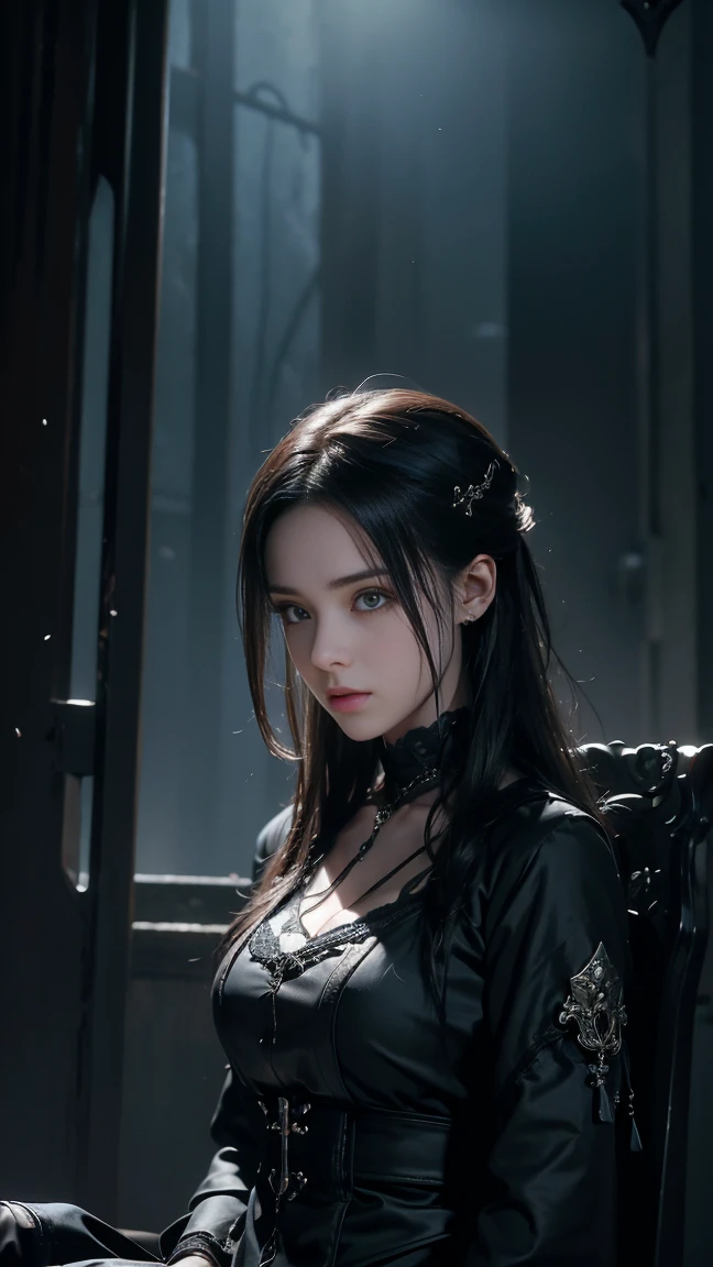 OK、(Best illustrations)、8K UHD resolution、Intricate details、最high quality、Realistic、Very detailed、Best lighting、Best Shadow、Soft lighting、Ultra HD、Dungeons and Dragon、cave、Dungeons、 Necromancer、night、Dark Style、Succubus、devil'daughter、Bat Wings,(((devil horns)))、((((Black-rimmed round glasses))))、(((Huge breasts)))、(devil'tail)、(Red eyes glow:1.6)、masterpiece、Beautiful Face、Tyndall effect、photographReal、(High resolutionスキン:1.2)、8KUHD、Digital SLR、high quality、photograph、High resolution、 Absurd、Ponytail Distortion、The optimal ratio is four fingers to one thumb.、1 girl、hair ornaments、Red Shiny Gem Necklace、gem、Beautiful expression、Body Up、Big breasts are important、Tight waist、Wide ass、Tyndall effect、Realistic、(High resolutionスキン:1.2)、
