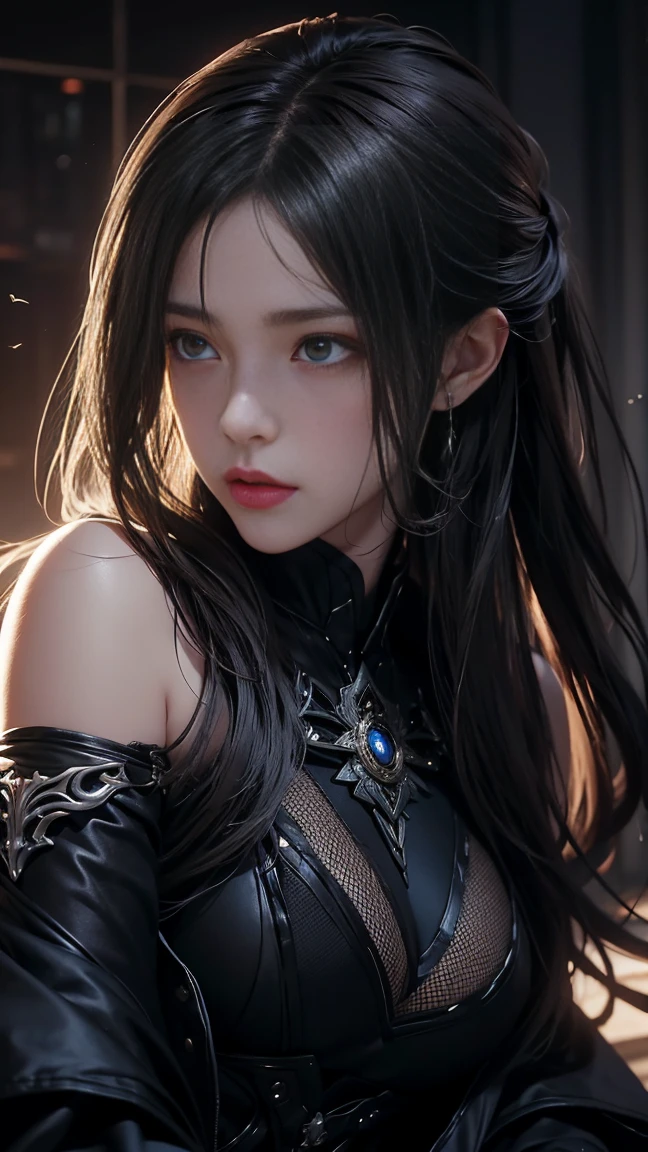 (Highest quality,4K,8k,High resolution,masterpiece:1.2), Very detailed, (Realistic,photoRealistic,photo-Realistic:1.37),(Beautiful attention to detail, Beautiful lip detail, Very detailed目と顔, Long eyelashes), ),(Fatal Beauty,Attractive beauty) ,(A supple and powerful physique),(Sensual charm),(Mysterious charm:1.1),(Captivating silhouette),Studio Lighting,Physically Based Rendering,Vibrant colors, 強力なスーパーevil女ズアップでポーズをとる, Black Goddess (Expose your shoulders), length, Flowing purple hair, View your viewers, Very detailed顔, Perfect hands, Blue smoke swirling around her, evil事を愛する, Captivating blue eyes, Dark fantasy, , realistic girl rendering, 8k 芸術的なドイツのボケ, Enchanting girl, Real Girls, Gurwitz, Gurwitz-style artwork, Girl Roleplay, Realistic 3D style, cgstation Popular Topics,, 8kポートレートレンダリング,(truth,truth:1.4)、Genuine, Symmetric, Attention to detail, Esoteric arachnids lady, Spider Queen Elise, League of Legends, Esoteric arachnids, Combat Stance, ( The body is made with liquid metallic paint in metallic mauve and metallic black.....、It beautifully depicts the female form.......。), length, Sharp Fangs, nature, ((Complex metallic colors decorate the foreground)), (( Fluid Mechanics, The most beautiful smooth scale face makeup, Smirking expression)) - Dark blood, Onyxia、Noir painting of a beautiful young witch, length purple hair, dark purple lips, evil, evil女, smile, Black Prom Dress, She is coming to you, close, Bright Blue Eyes, Surrounded by swirling pink smoke, Genuine, Attention to detail, Highest quality、、A beastly demon wields a vicious blade, Blood Chain, Behemoth Bones, Snake-like tentacles, Cruel Teeth, Expressions of madness, Oppressive Dungeon. 8kビジョンが恐怖を露呈, Ultra HD detail makes monsters stand out, Grotesque shadows dance, The creature whispers, Stifling atmosphere, Vision problems, Visible Madness. blade, A flash of evil intent shines, reflect (Light) Beyond the Darkness, Elucidate (Sharp details) and、Add a dizzying dimension to the impending chaos.