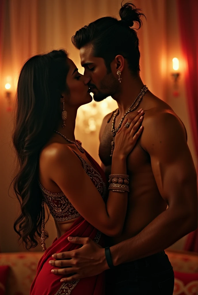Indian bhabhi huge breast sucking her boyfriends huge dick