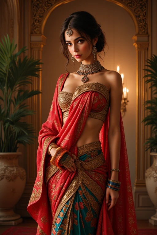 hot saree girl