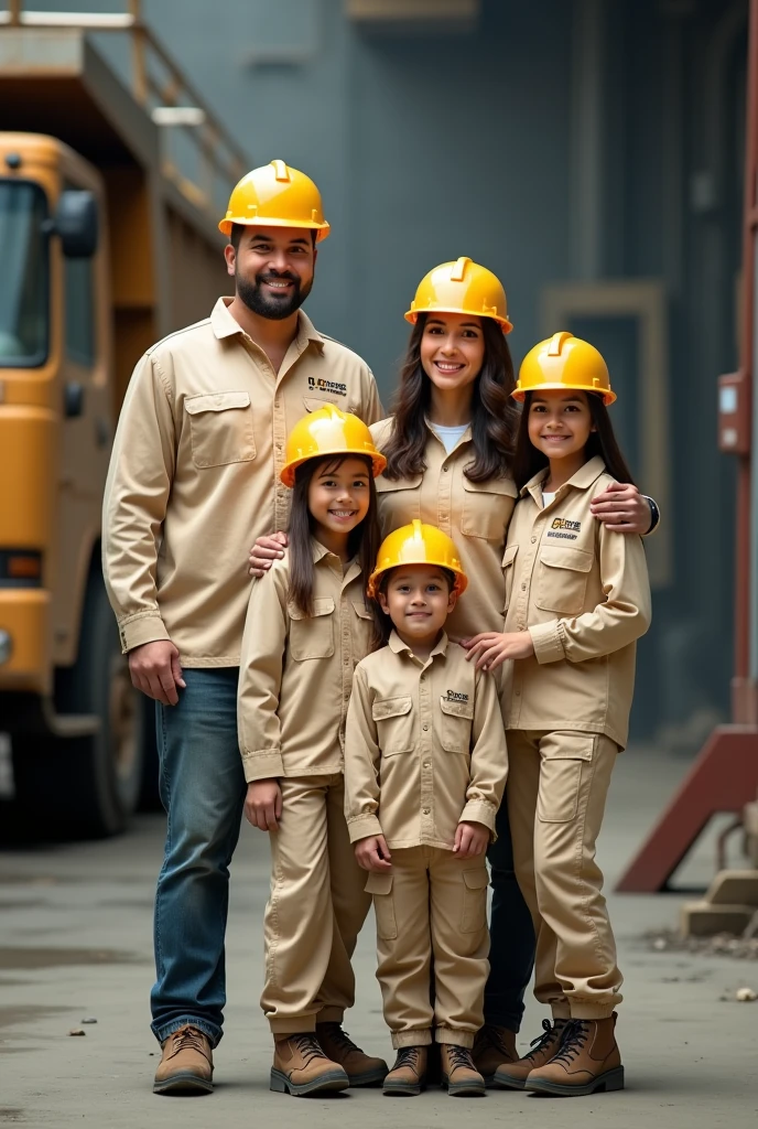 Bts tinyTan with construction helmets 