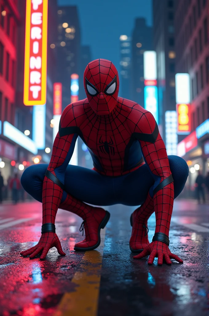 cyberpunk style spider man ultra 8 --auto --s2