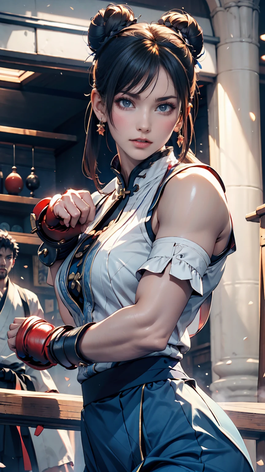 Clench your fists
