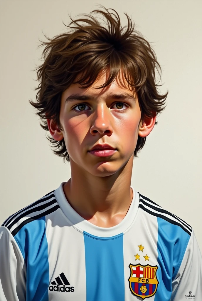 create an image of Cristiano Ronaldo as a child --auto --s2