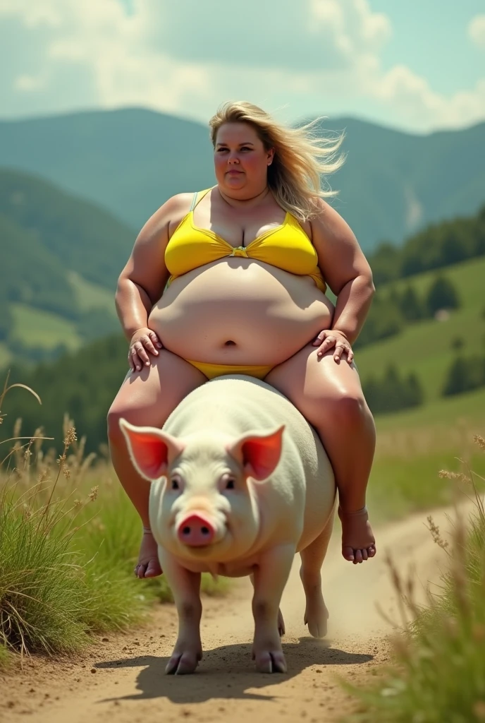 Pig woman big size cilicone huge huge giant tits