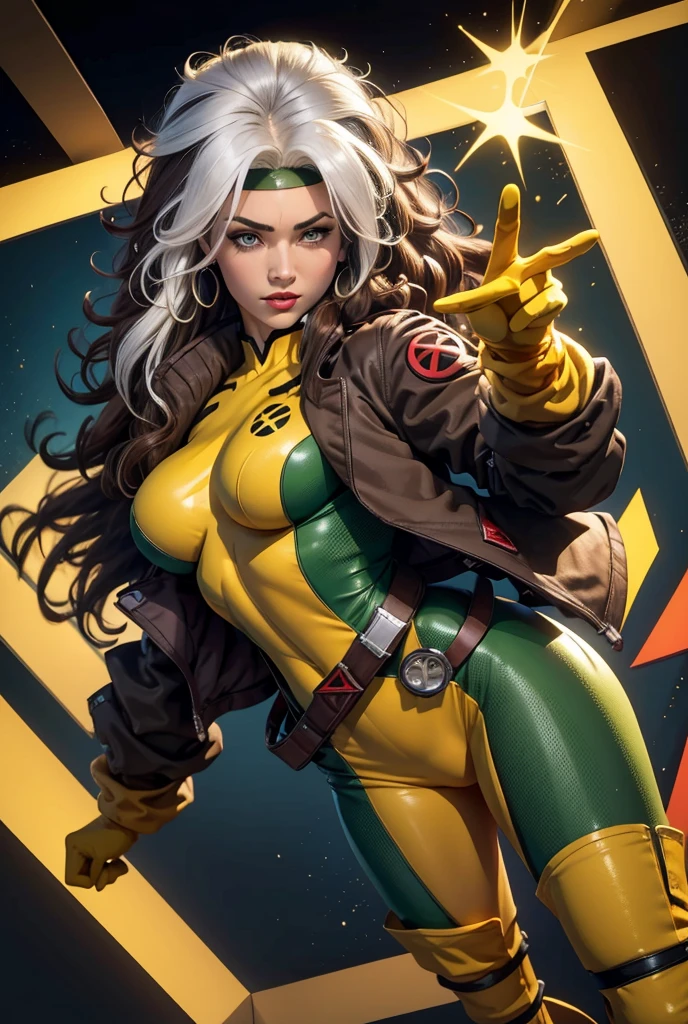 (((rogue x men)))8k,((de x men))(((ella posa de pie)))(((Amazing tits)))caliente, hermosa,((Hornie)),(((usa su ropa entallada color amarillo)))((tiene nalgotas)))8k, hiperrealista todo como un motor irreal trazado de rayos render ((estilo humano hiperealista)),(((Empty dark background))). hiperrealista todo como un motor irreal trazado de rayos render estilo humano realista ,(((Empty dark background)))., (((emptyback ground)))Suavemente iluminado, Intimo exquisito detalle, foco nítido, intrincadamente detallado, rewarded photography, small-catchlight, bajo contraste, alta nitidez, facial-symmetry, profundidad de campo, cinematic background, Renderizado del motor irreal, Imagen central, dream-like, Suavemente iluminado, intimo, imagen de cuerpo completo ,cuerpo completo,((tetona)),((piernas torneadas)) perfect ass ecchi, hdri