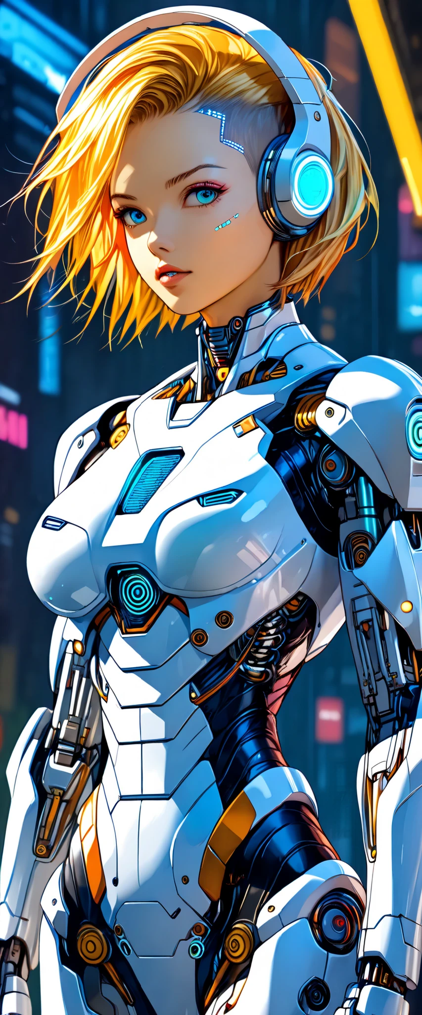 (masterpiece:1.2),( top quality),( more),( super high resolution ),( best illustrations),8k,16,wallpaper, Beautiful Female Cyborg,whole body, psychedelic:1.5,Vector art,Layered Textures ,progressive:1.5,,SF, cyberpunk:1.5, super sexy :1.5,(カウボーイショット:1.6)
