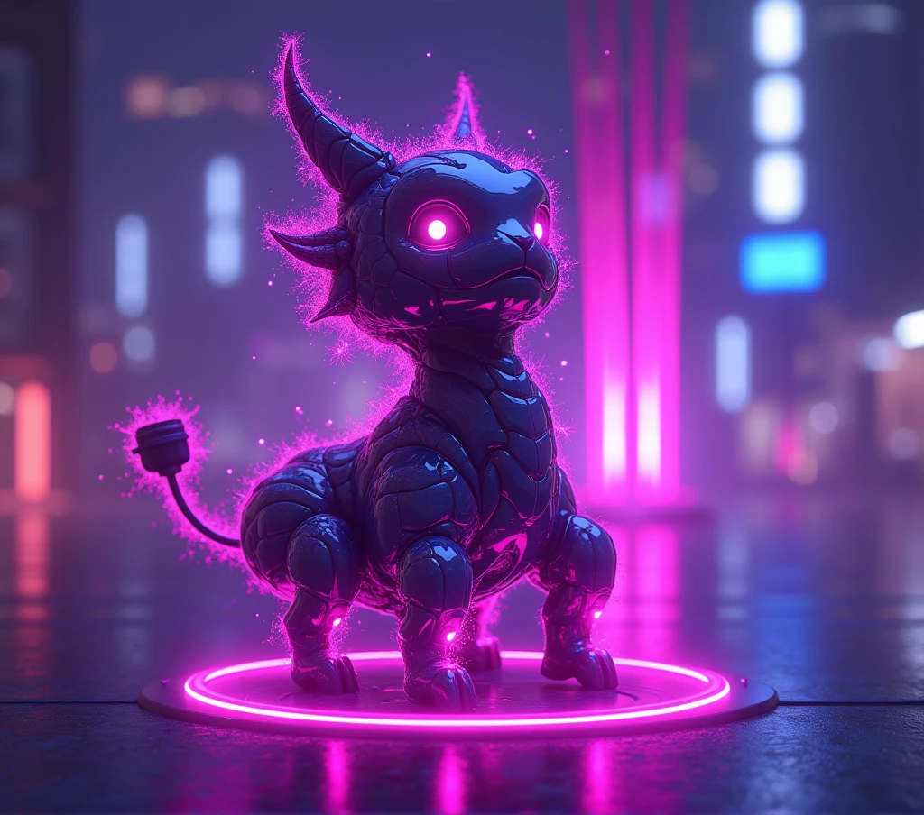 (((translucent glass sculpture:1.5))), action pose, cute, fat, obese, anthro, male, lavender dog, luminiscent red eyes, glowneon, high detailed, best quality, cinematic lighting, casting a gentle glow on its surroundings, warm light
