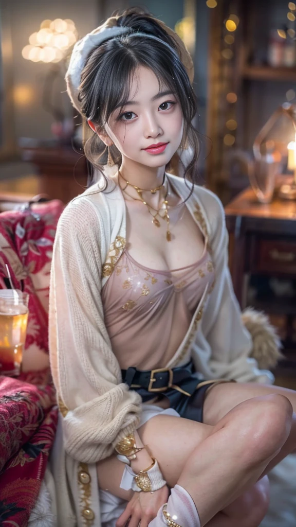 ((best qualtiy)), ((tmasterpiece)), (the detail:1.4), 3D,Dragon girl，hdr（HighDynamicRange）,Ray traching,Hyper-Resolution,Subsurface scattering、PBR Texture、maximum definition and sharpness、A dragon circles around，China-style，Many-Layer Textures、Albedo e mapas Speculares、Surface coloring、perfectly proportions、rendering by octane、Two-colored light、White balance、the rule of thirds、8K、Exposed genitals，Exposed breasts，Leg to knee，Clothes open，and the panties are exposed，The bra is exposed，leg wide open