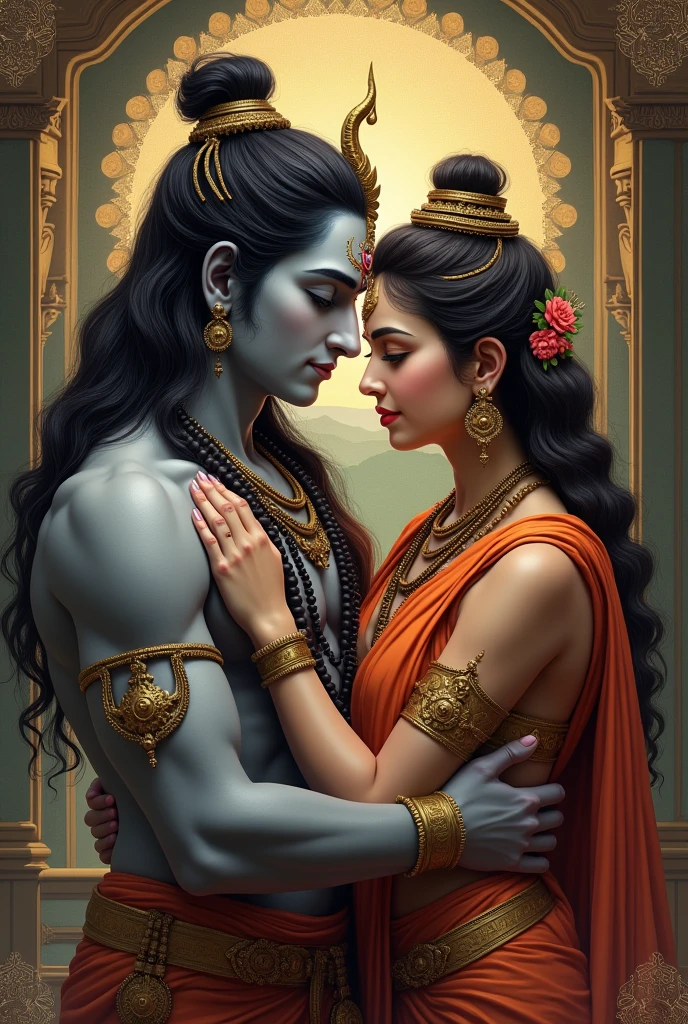 Hindu god shiv parvati wallpaper