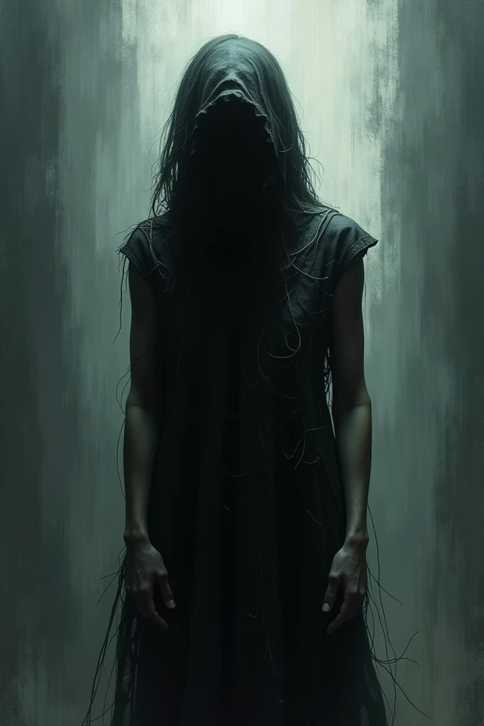 Psychic, horror, scary, darkness, Japan, fear, night, woman, alone, black hair, long hair,