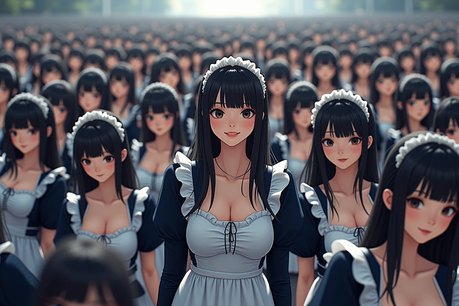[Japanese Clone girls=Myself], [Perfect Clone girls Raw Photography Art], [16K, Highest quality, Ultra-high resolution], [Unrealistic, Unprecedented sight, ((A World of Myself Proliferation)), Ultra-realistic], (Japanese, woman, 24-year-old), (((((Small face, (((((Thick black hair, Semi-long hair)))))))))), ((Very beautiful detailed girls, Accurate body structure, とても詳細で完璧なSuper big breastsボディ)), (((Super big breasts, Emphasise the fullness of your breasts))), (((White shirt, Super big breasts強調, I can see the cleavage, Black Mini Skirt))), ((Dark Eyes, Mature face, Cute Smile, A gentle gaze)), (((((Happy laughter))))), [[(((((Very detailed, 1girl→1,000,000,000,000,000,000,000,000,000,000,000,000,000cloning girls))))), (((((A very detailed and precise description of the doppelganger, Perfectly the same girl, The exact same smile, Perfect matching hairstyle, Perfect same clothes, Exactly the same height, 完璧な同じSuper big breasts))))), (((((Myself only)))))]], (((Perfect description, Filling the Earth 1,000,000,000,000,000,000,000,000,000,000,000,000,000cloning girls→1,000,000,000,000,000,000,000,000,000,000,000,000,000^100,000,000cloning girlsのMyself, 異次元のSuper dense, Super denseの中心に広くフォーカス, I&#39;m happy to be surrounded by countless versions of myself, I want to drown in love with countless versions of myself., I want to be drowned in love with countless versions of myself around me., Holding hands, hug, hug, kiss, Touching breasts))), (((Very detailed, Extremely crowded, Super dense, Super crowded))), ((Bright and soft light)), ((((((((Very detailed, Extremely clear hyper perspective)))))))), wide view, Everyone is sexy, Anywhere Angle