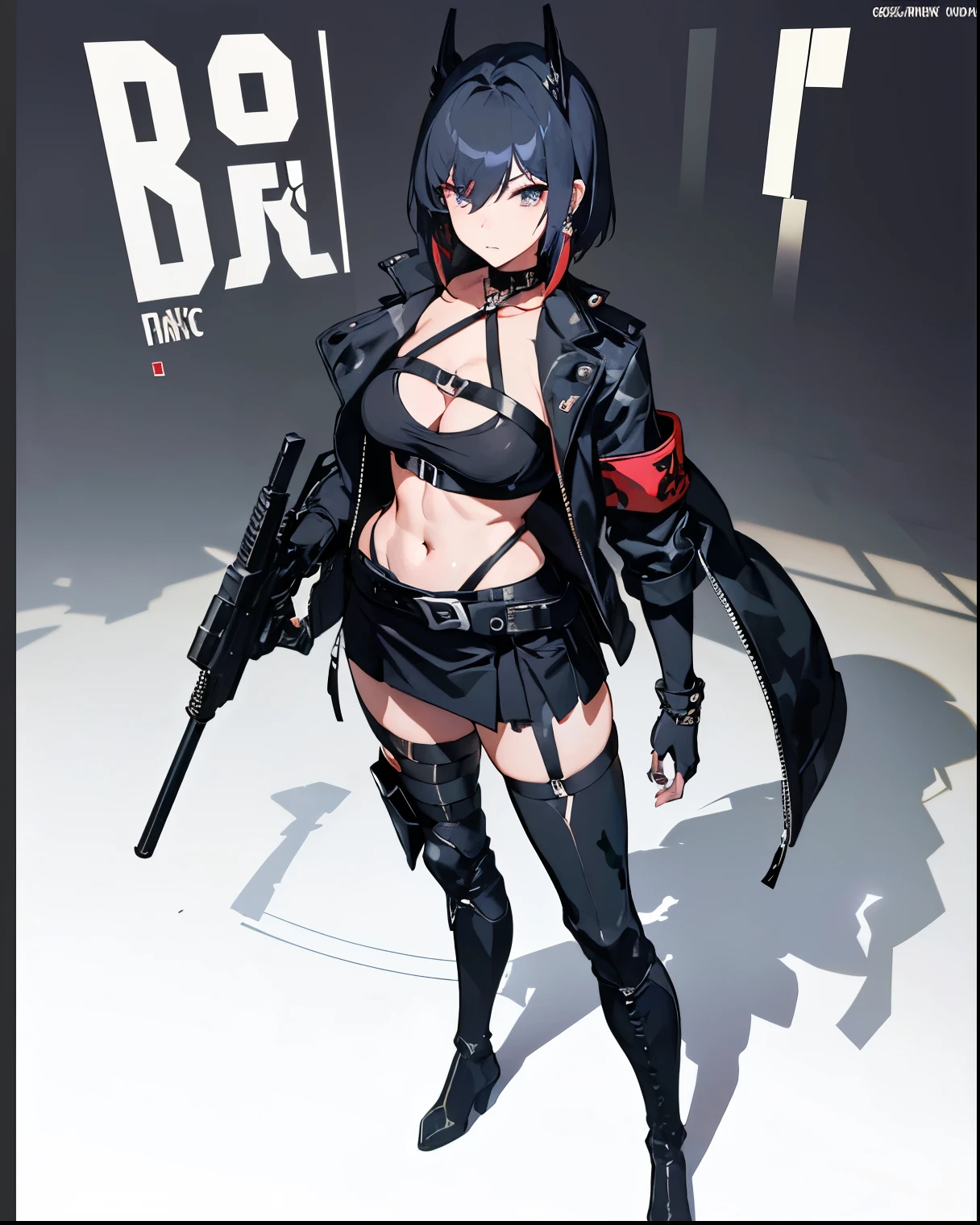 -PdetailP60,1girl, good legs, good thighs, athletic abbs,(((standing))),(((villain pose))),((supremacy attitude)),blonde hair,gradient hair,pink hair,short hair,ahoge,arrogant,aqua eyes,green eyes,villain attitude,White skin,embellished light leather,thigh strap,boots,embellished clothing,armored boots,large skirt, (((using a earclip))),choker, using a elegant earclip, add clothes ornaments,fingerless gloves,leg belt,Forest Background, medium shot,Black,Green,Gray,Brown,forest,Leather Armor,Magic Robe,View from behind,animoff, ((red camouflage)), ((1girl)), black ops, tactical maid, tactical clothes red camouflage, (tactical) black light vest, black tactical light equipment, Tactical boots, tactical straps, black tactical fingerless gloves, black tactical harness, maid battle, black tactical thigh belt, anime maid, black tactical joint protections, black Knee Pads and Elbow Pads Tactical Protection, full body view, athletic body, black military straps, red camouflage uniform, red camouflage maid clothes, maid red camouflage dress, red command, black accesories, masterpiece, best quality, Attention to detail, girl full atletic body, red hair, elegant hairstyle, with red military camouflage pants, tomboy attitude, ((combat pose)), (((standing pose])), communications diadem, mesh flannel red military jacket shooting, military goggles over the hellmet, sophisticated attitude, intintimidating, tactical straps, exposed abs, back perspective, special assault unit, official art, unity 8k wallpaper, ultra detailed, beautiful and aesthetic, beautiful, masterpiece, best quality, attractive, pretty, hd quality, aesthetic