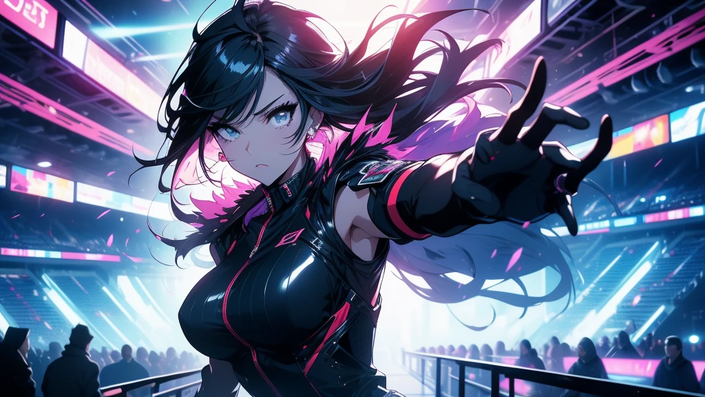 ((white outfit)), revealing, big breasts, 30 years old, young beautiful girl, ultra detailed, official art, unity 8k wallpaper, BREAK, neon lighting, (vibrant glow):1.2, dynamic colors, striking contrast, futuristic vibe, electric energy, reflective surfaces, masterpiece, best quality, ultra-detailed, illustration, 1girl, solo, fantasy, flying, broom, night sky, outdoors, magic, spells, moon, stars, clouds, wind, hair, cape, hat, boots, broomstick, glowing, mysterious, enchanting, whimsical, playful, adventurous, freedom, wonder, imagination, determination, skill, speed, movement, energy, realism, naturalistic, figurative, representational, beauty, fantasy culture, mythology, fairy tales, folklore, legends, witches, wizards, magical creatures, fantasy worlds, composition, scale, foreground, middle ground, background, perspective, light, color, texture, detail, beauty, wonder, adult, 30 years old, loraeyes, pauldrons, magic circle, evil, vampire teeth, 30 years old, adult, magic circle, magic_circle, red_glow, red glow, (masterpiece, best quality, ultra-detailed, best shadow), (detailed background,dark fantasy), (beautiful detailed face), high contrast, (best illumination, an extremely delicate and beautiful), ((cinematic light)), colorful, hyper detail, dramatic light, intricate details, (1 girl, solo,black hair, sharp face,low twintails,red eyes, hair between eyes,dynamic angle, magic circle), blood splatter, swirling black light around the character, depth of field,black light particles,(broken glass),, 30 years old, beautiful girl, ultra detailed, official art, unity 8k wallpaper, BREAK, neon lighting, (vibrant glow):1.2, dynamic colors, striking contrast, futuristic vibe, electric energy, reflective surfaces
