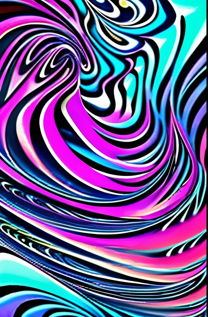 a purple and black abstract painting with a pink light, a microscopic photo by Daniel Chodowiecki, flickr, generative art, evil inky swirly ripples, very trippy and abstract, lsd waves, psychedelic waves, trippy mood, made of liquid purple metal, swirly magic ripples, dmt ripples, swirly vibrant ripples