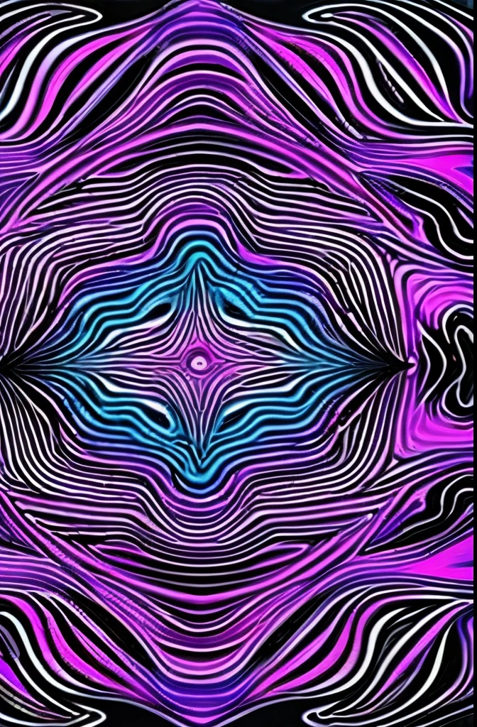 a purple and black abstract painting with a pink light, a microscopic photo by Daniel Chodowiecki, flickr, generative art, evil inky swirly ripples, very trippy and abstract, lsd waves, psychedelic waves, trippy mood, made of liquid purple metal, swirly magic ripples, dmt ripples, swirly vibrant ripples