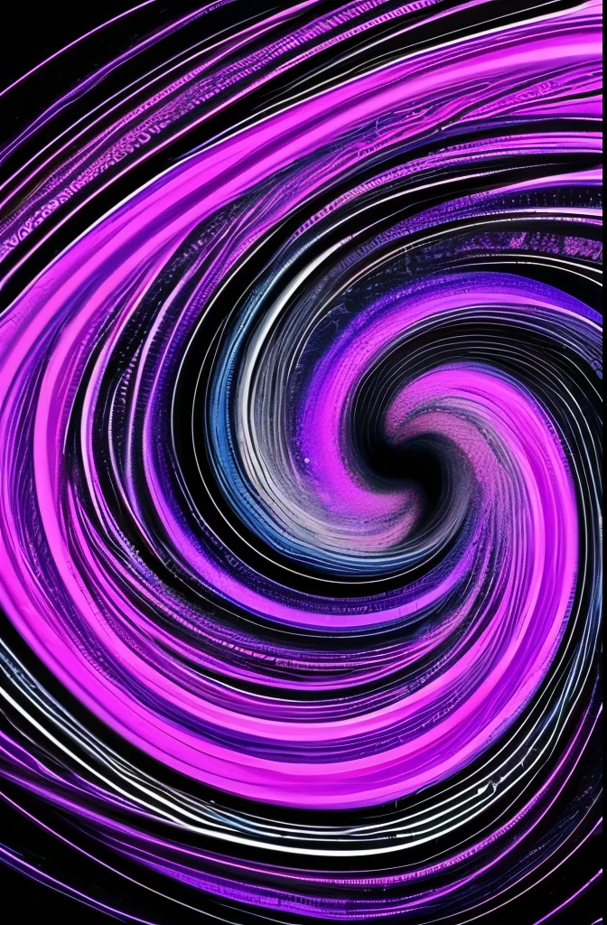 a purple and black abstract painting with a pink light, a microscopic photo by Daniel Chodowiecki, flickr, generative art, evil inky swirly ripples, very trippy and abstract, lsd waves, psychedelic waves, trippy mood, made of liquid purple metal, swirly magic ripples, dmt ripples, swirly vibrant ripples