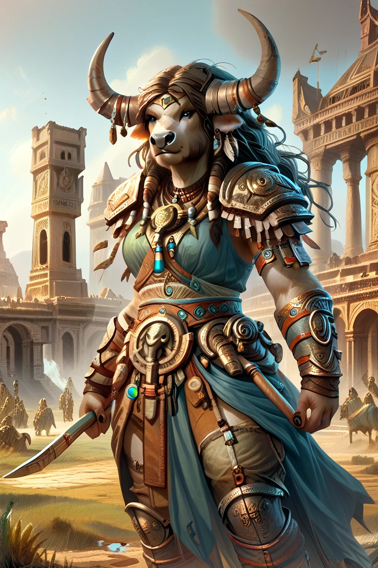 Tauren, woman, warrior, Greek lands , Coliseum,  ancient Greece