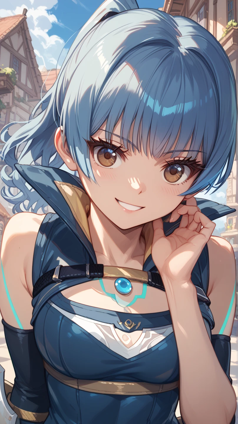 Master piece,  sena, xenoblade chronicles, smile