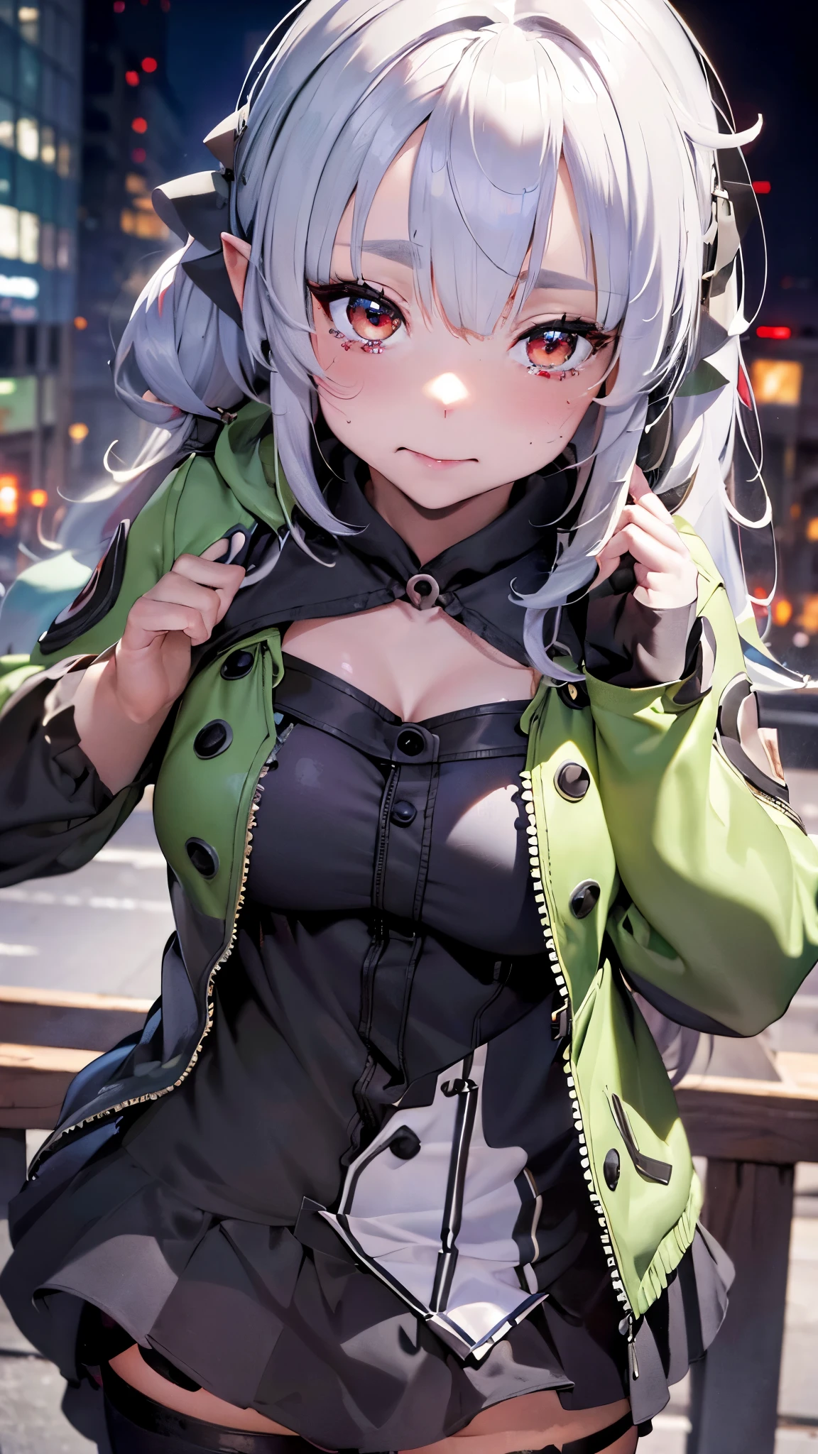 a crying elf sorceress, long disheveled hair, standing in an erotic pose with torn dress, wet mascara and smeared lipstick, (best quality, 8k, highres, masterpiece:1.2), ultra-detailed, realistic, photorealistic, photo-realistic:1.37, fantasy, dark fantasy, nsfw