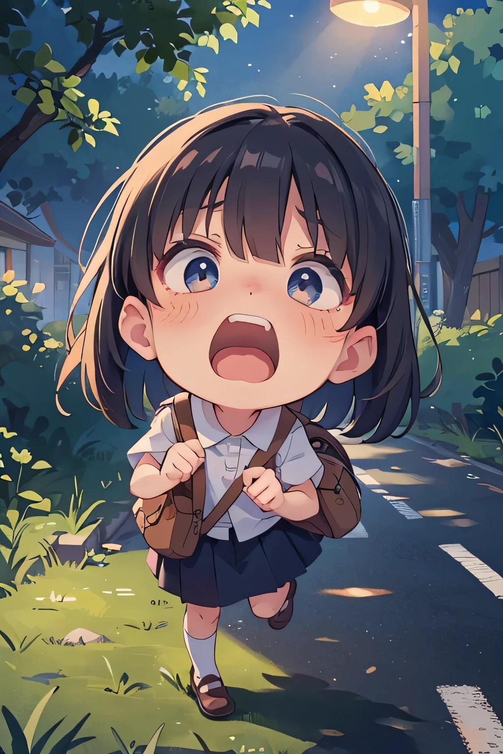 masterpiece, Highest quality, Nico_Yazawa,High resolution, 1 Girl, alone, Brown Hair, short hair, Twin tails、Purple eyes, , Pink Dress, ()、(Beautiful thighs)、city, Outdoor, garden, Carrying a red backpack, (randoseru backpack:1.2) Sweaty、Thick thighs、Highest quality、4K、One girl, 8-year-old, change, cute, Grin, 、School Swimsuit、In the city、Many passersby are surrounding the girl..、、Thick thighs、Ahegao、A man holding his penis and girls surrounding him、Semen from the penis、Bukkake、Bukkake、(Bukkake)With projectile、Blowjob