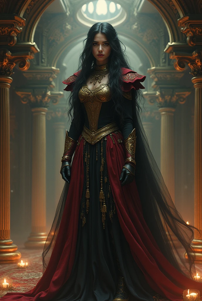 Evil Queen with Red Nails loses her power