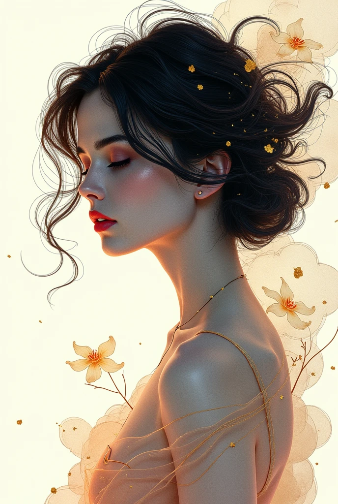 Create a beautiful tree, tree woman With the torso with a feminine silhouette. with the female silhouette, a perfect body. With green leaves.digital drawing, perfect face, Glossy skin, 8k concept art portrait, dynamic lighting, superdetail, detailed image, complex background, alcohol ink drawing.,beautiful woman, A woman with black hair wearing a colorful outfit and a black background with paint splatters, by Hirohiko Araki, Official Art, Unity 8K Wallpaper, Ultra detailed, beautiful and aesthetic, Masterpiece, Best Quality, (Zenredar, mandala, tangle, tangle), 1girl, extremely detailed, Dynamic Angle, cowboy, The Most Beautiful Form of Chaos, elegant, A brutalist designed, bright colors, romanticism, By James Jean, Gerhard Richter, Takato Yamamoto, Ashley Wood, atmospheric, ecstasy of musical notes, streaming musical notes visible,Wtrcolor style, blown by the wind, Masterpiece, Beautiful, ((watercolor)), Paint Splatters, Intricate Details. High Detail, [drip:0.7], Trending on Artstation, Rachel Walker,Style-Painting-1900, A gorgeous nude stunning woman completely covered in paint floating in a pool, beautiful lighting, big detailed beautiful eyes, Nirvana, relaxed, body full, paint drops, Paint Swirls, Paint Splatters, (Beautiful Spiral Paint Swirls), by Jeremy Mann, By Sandra Chevrier, vivid contrasting colors, chromatic abberation, black background, behance HD, Masterpiece, Best Quality , (realistic:1.2), (high contrast:1.2),Gold decoration, goddess of the forest, beautiful caucasian girl in close-up, beautiful goddess fused with the forest and trees, black hair fused with platinum and gold, naked girl, beautiful visible pubic area, pink pesones, small breasts in sight, pond of water in the garden,mandala and flower tattoos on naked body,